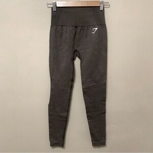Gymshark Vital Seamless 2.0 Leggings Brown Marl Size Small